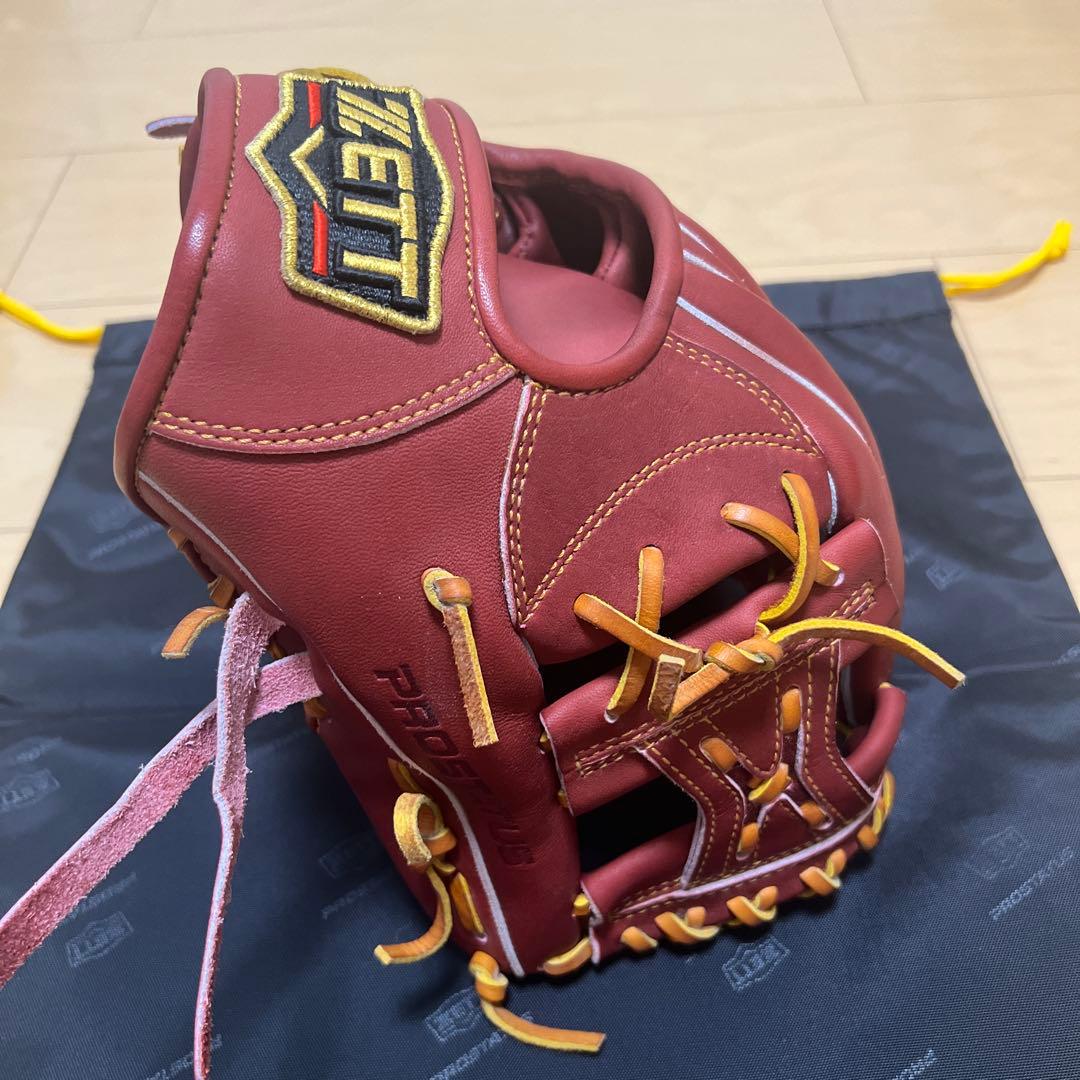 ZETT プロステイタス軟式内野手用グラブ