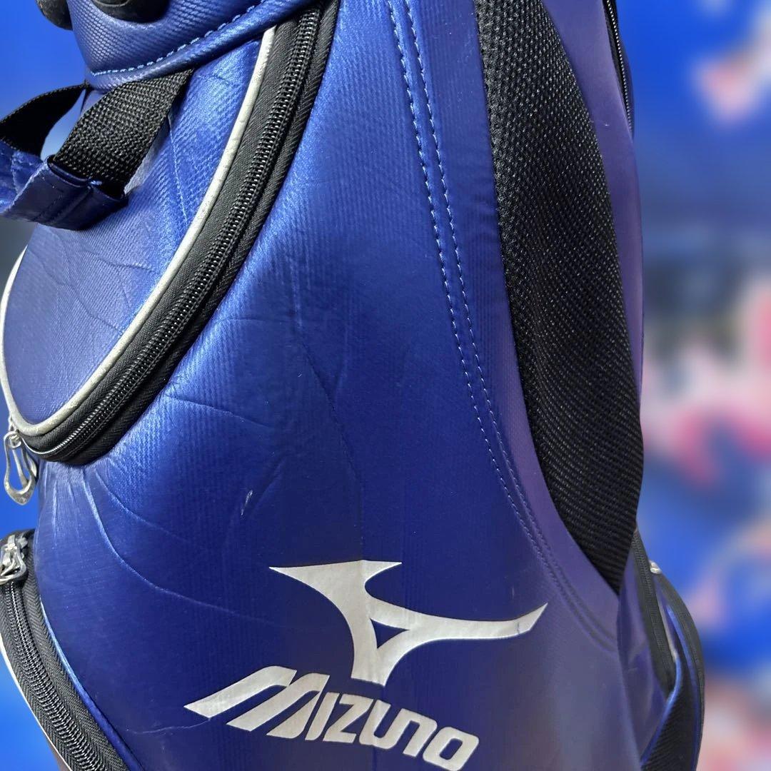 寶BX-1239 MIZUNO ミズノ キャディバッグ 軽量 ブルー