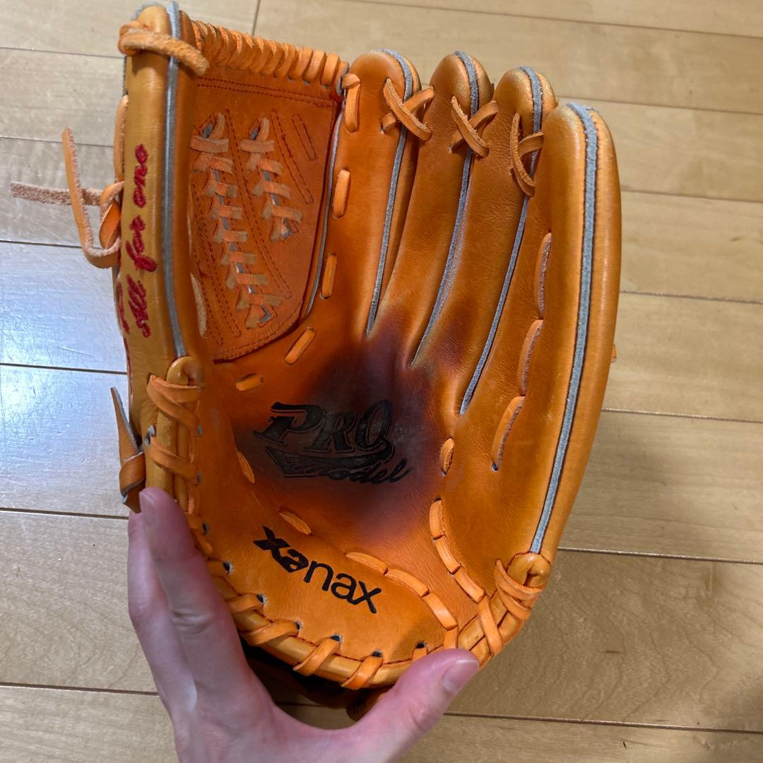 ザナックス　硬式グローブ　藤川モデル