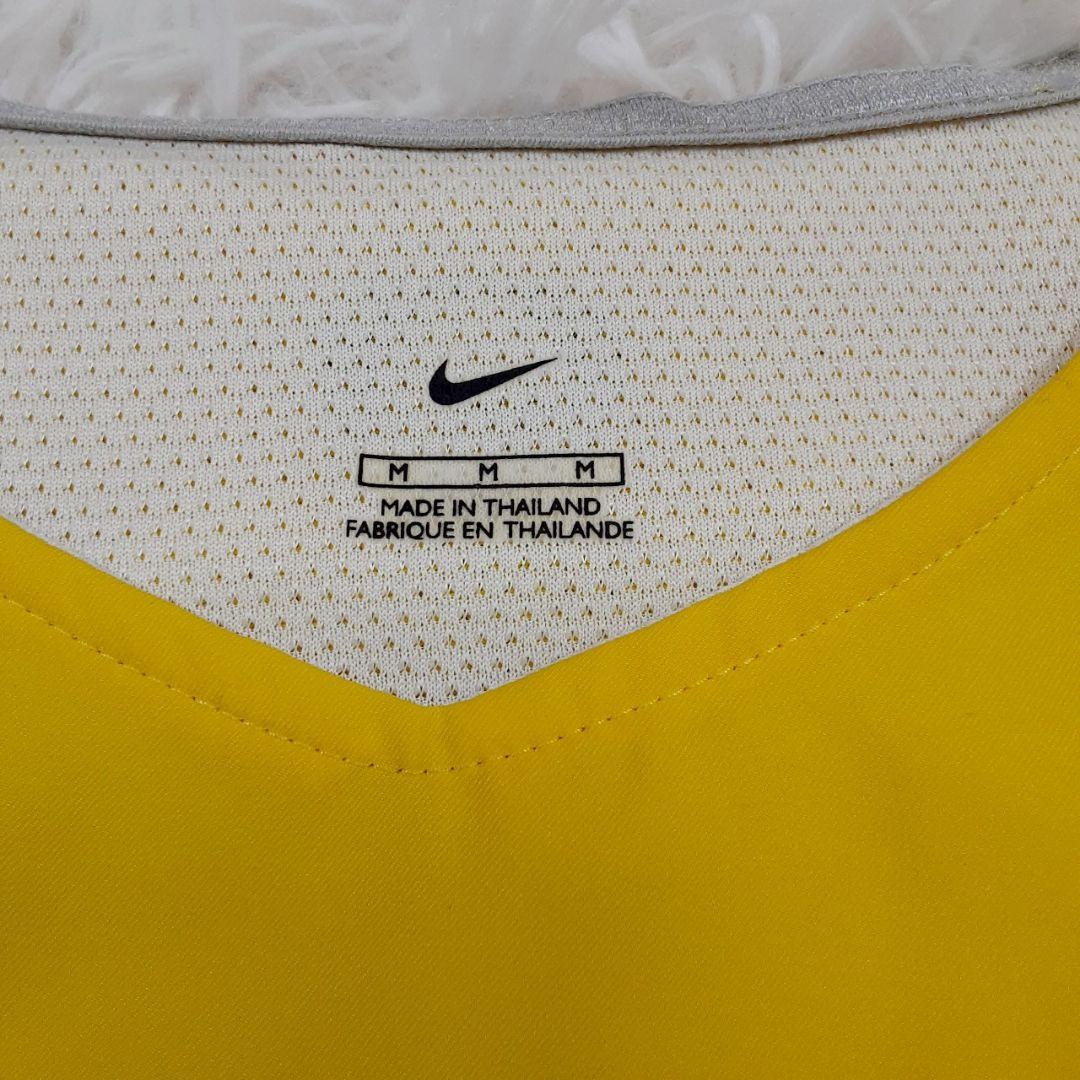 美品◎NIKE 02年ブラジル代表プラクティスシャツ ノースリーブ Mサイズ