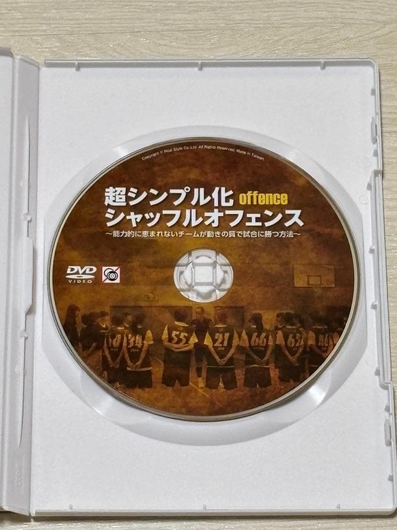 【バスケ指導DVD】 超シンプル化シャッフルオフェンス 2巻セットDVD4枚
