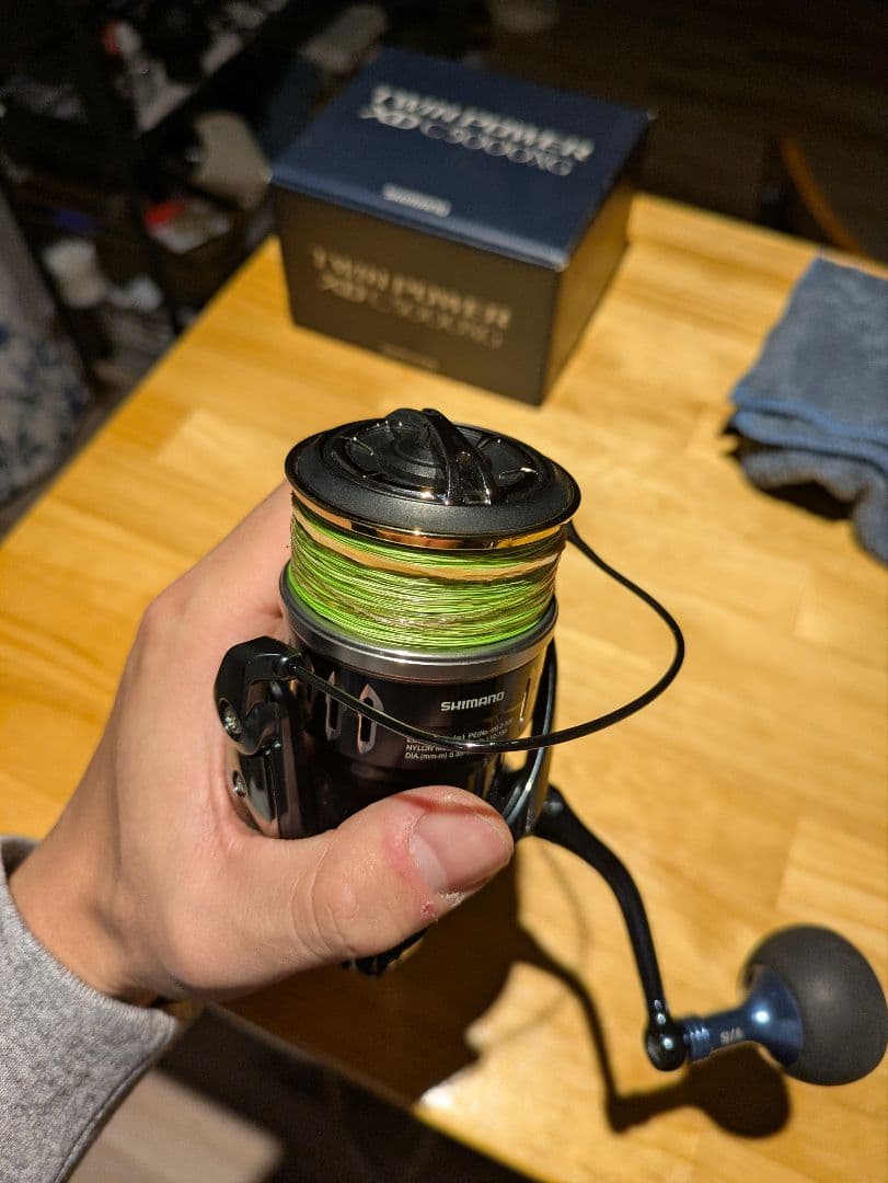17ツインパワーXD C5000XG OH済 オーシャンマークノブ付き