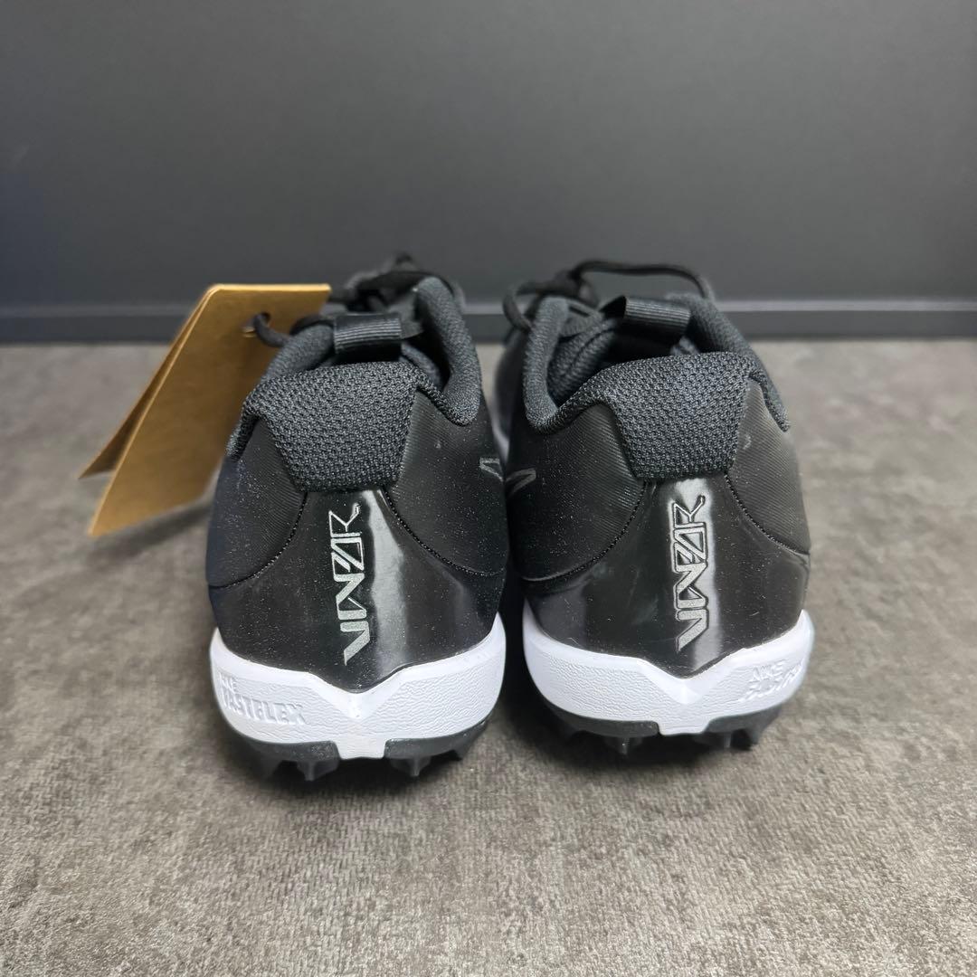 NIKE vapor shark ベイパー ブラック 黒 アメフト スパイク 白