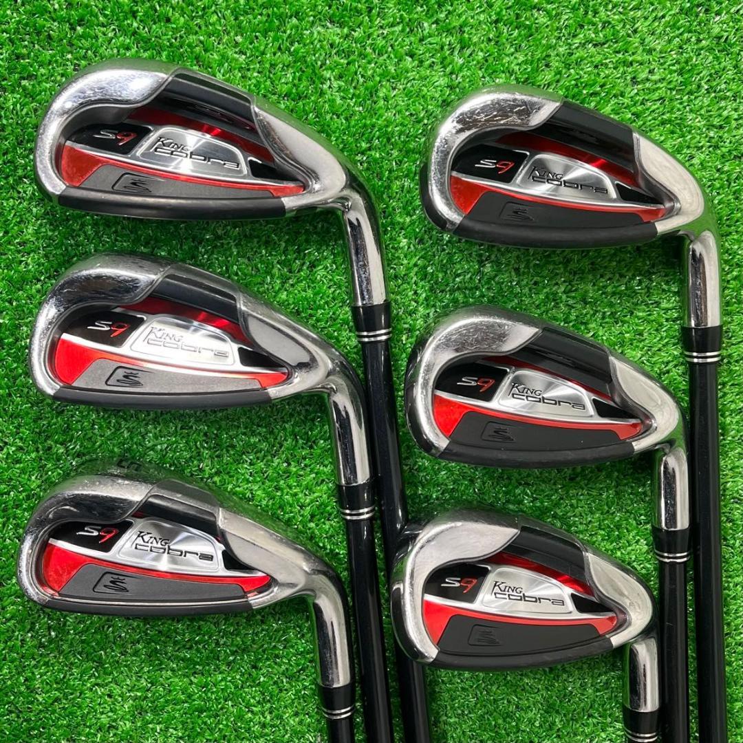 COBRA KING コブラキング S9 6本 純正カーボン メンズゴルフクラブ