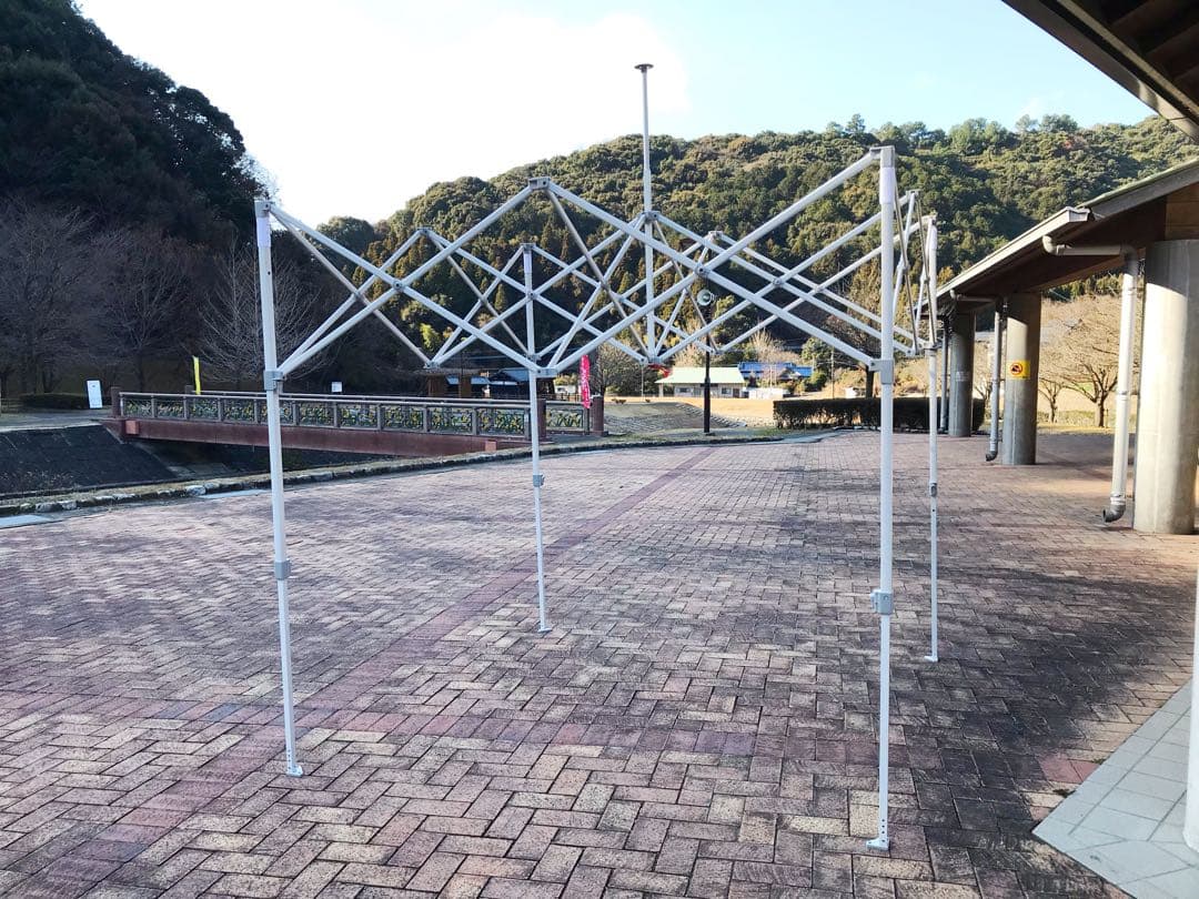 新品未使用　シート4枚付き　ABCCANOPY ワンタッチタープテント 2.5m