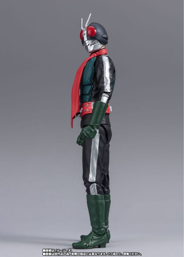 真骨彫製法　仮面ライダー第2号　一文字隼人ヘッドパーツ付き