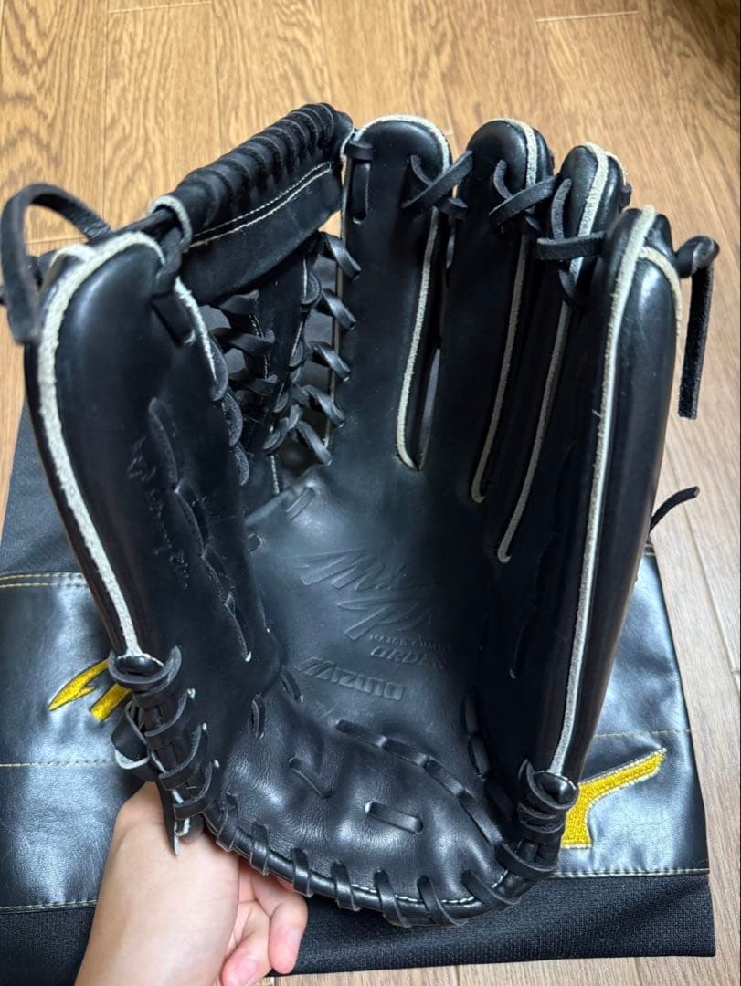 ミズノプロ Mizuno Pro 硬式外野手用グラブ 長野久義モデル グラブ袋付