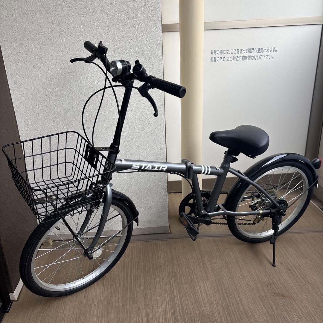 引き取り限定　STAR STAIR 折りたたみ自転車 シマノ6段変速