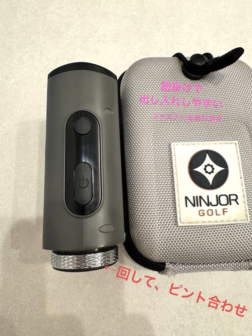 Ninja Golf ゴルフ用距離計　コンパクト