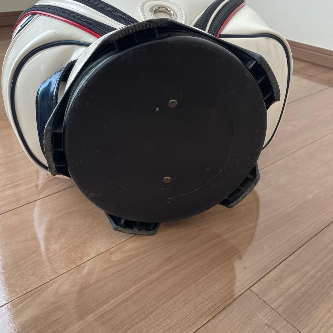 Titleist キャディバッグ ホワイト/レッド/ネイビー