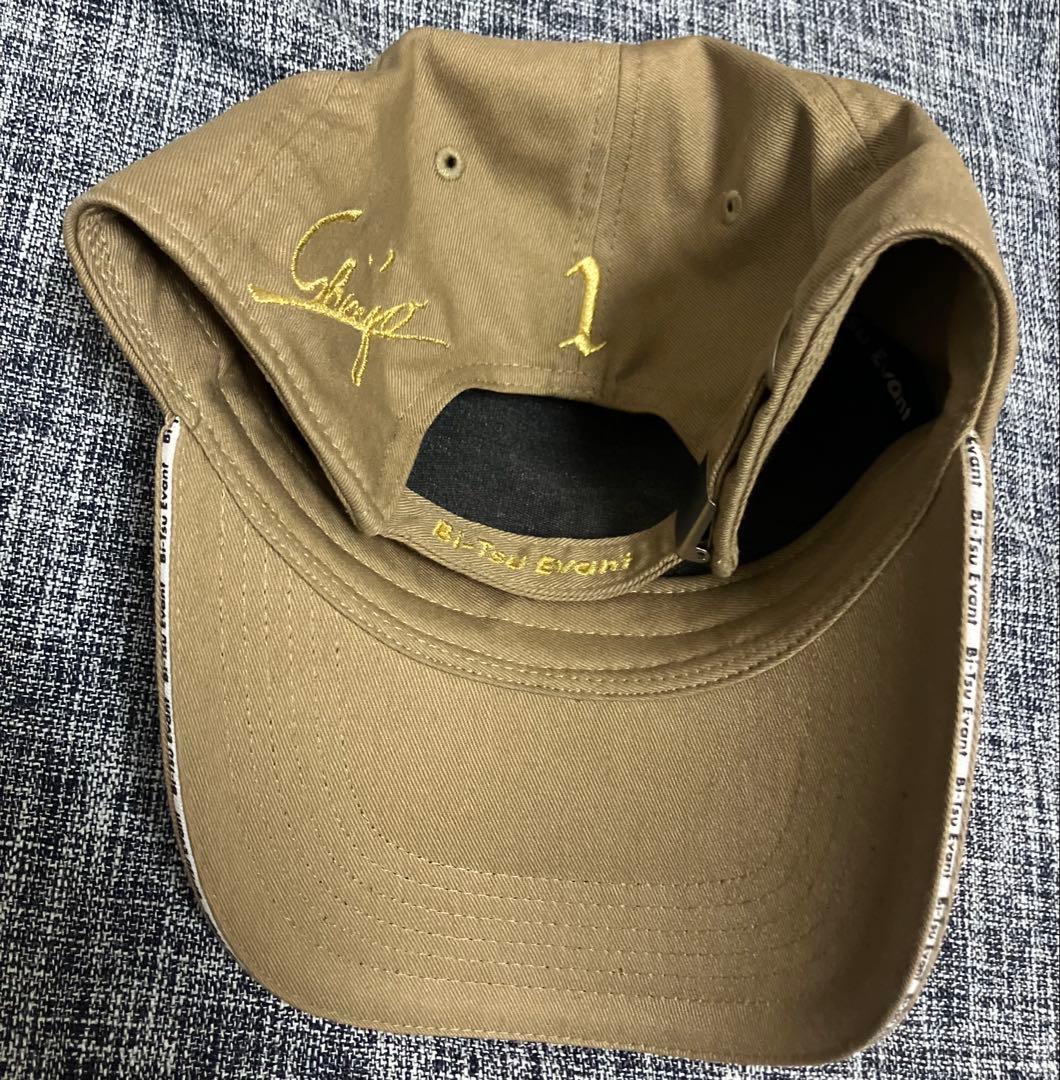 新庄剛志デザイン Bi-Tsu CAP キャップ カーキ 送料込 SHINJO