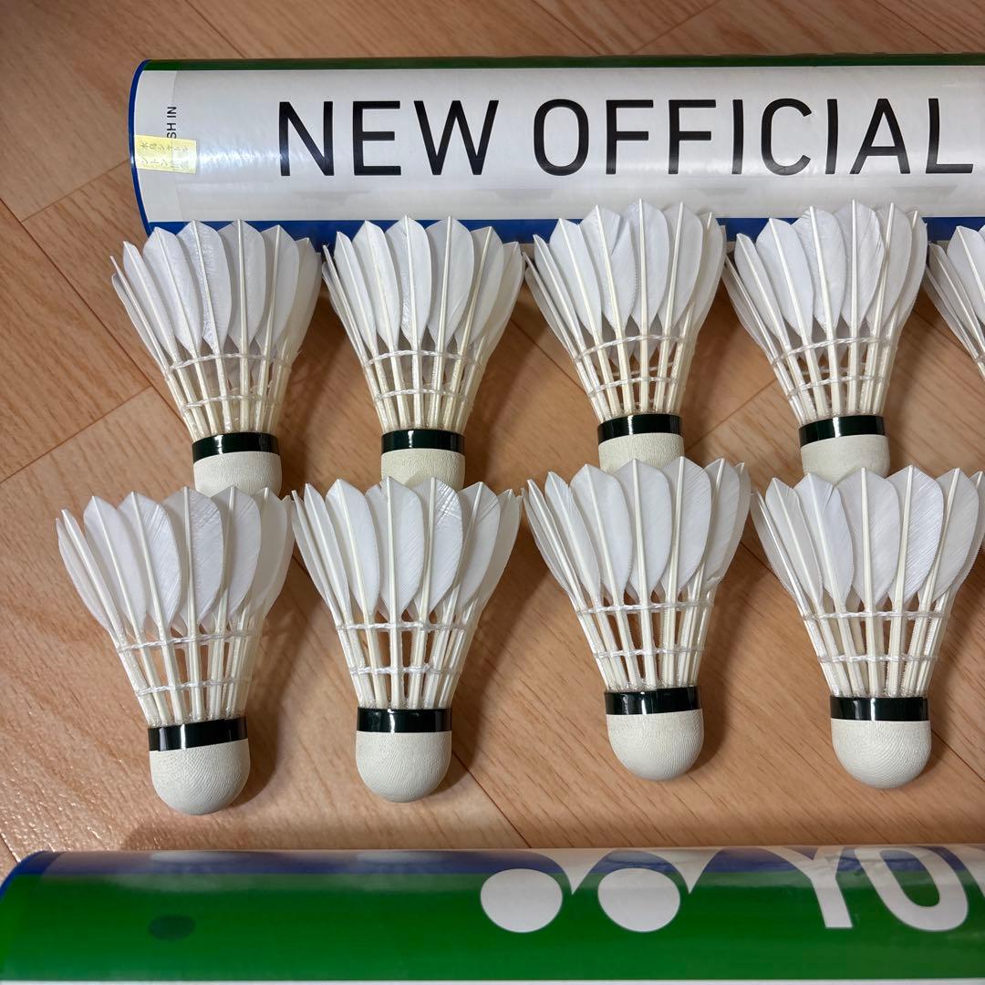 【美品】YONEX バドミントンシャトル ニューオフィシャル 24個