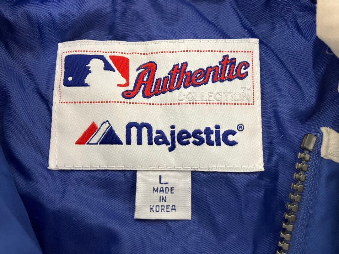 Majestic ロサンゼルスドジャース　ジップアップジャケット