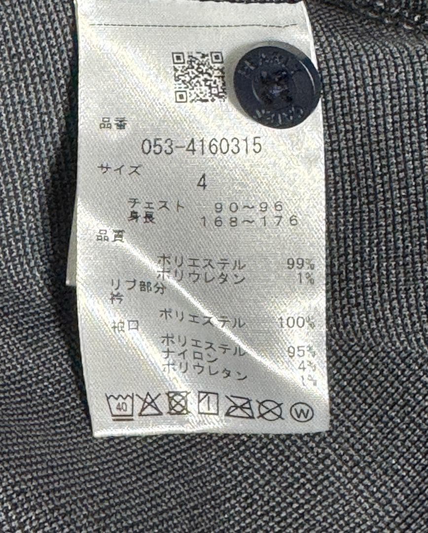 パーリーゲイツ 半袖ポロシャツ フォトプリント柄 サイズ4 新品 本物