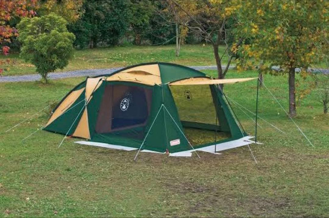 【良品】Coleman ラウンドスクリーン 2ルームハウス 170T14150J