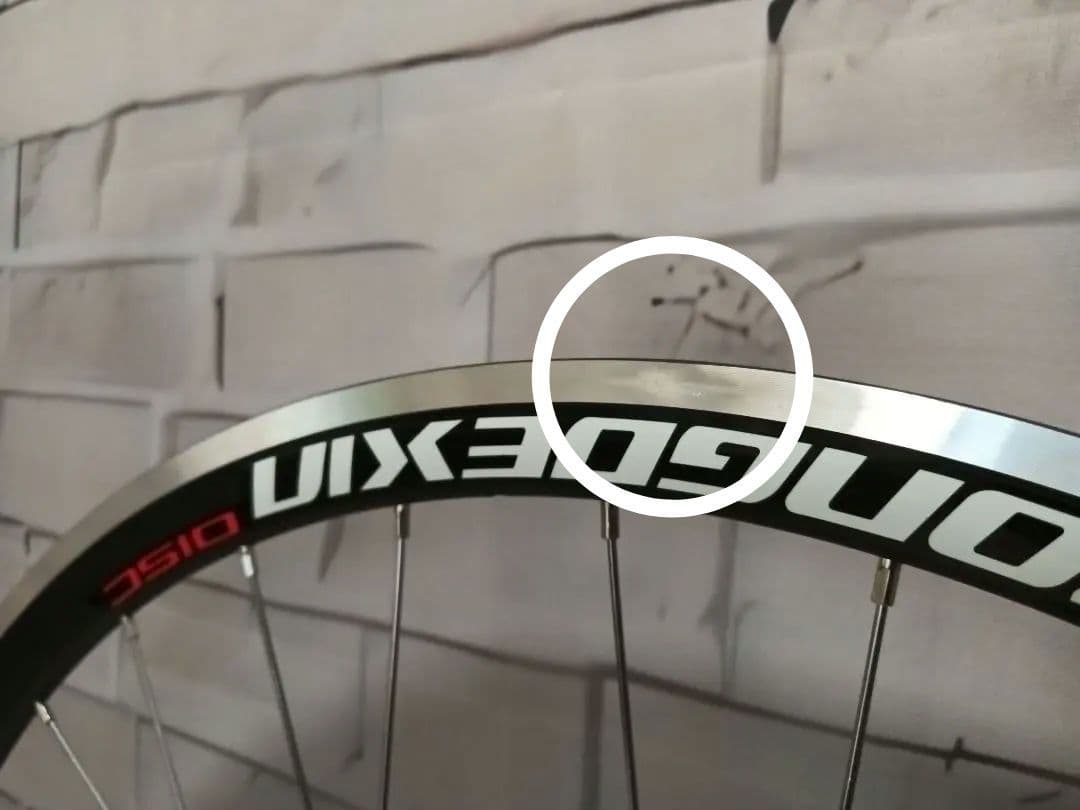 ピスト 競輪 700C 前後ホイール 車輪 RONGDEXIN 新品未使用 B品