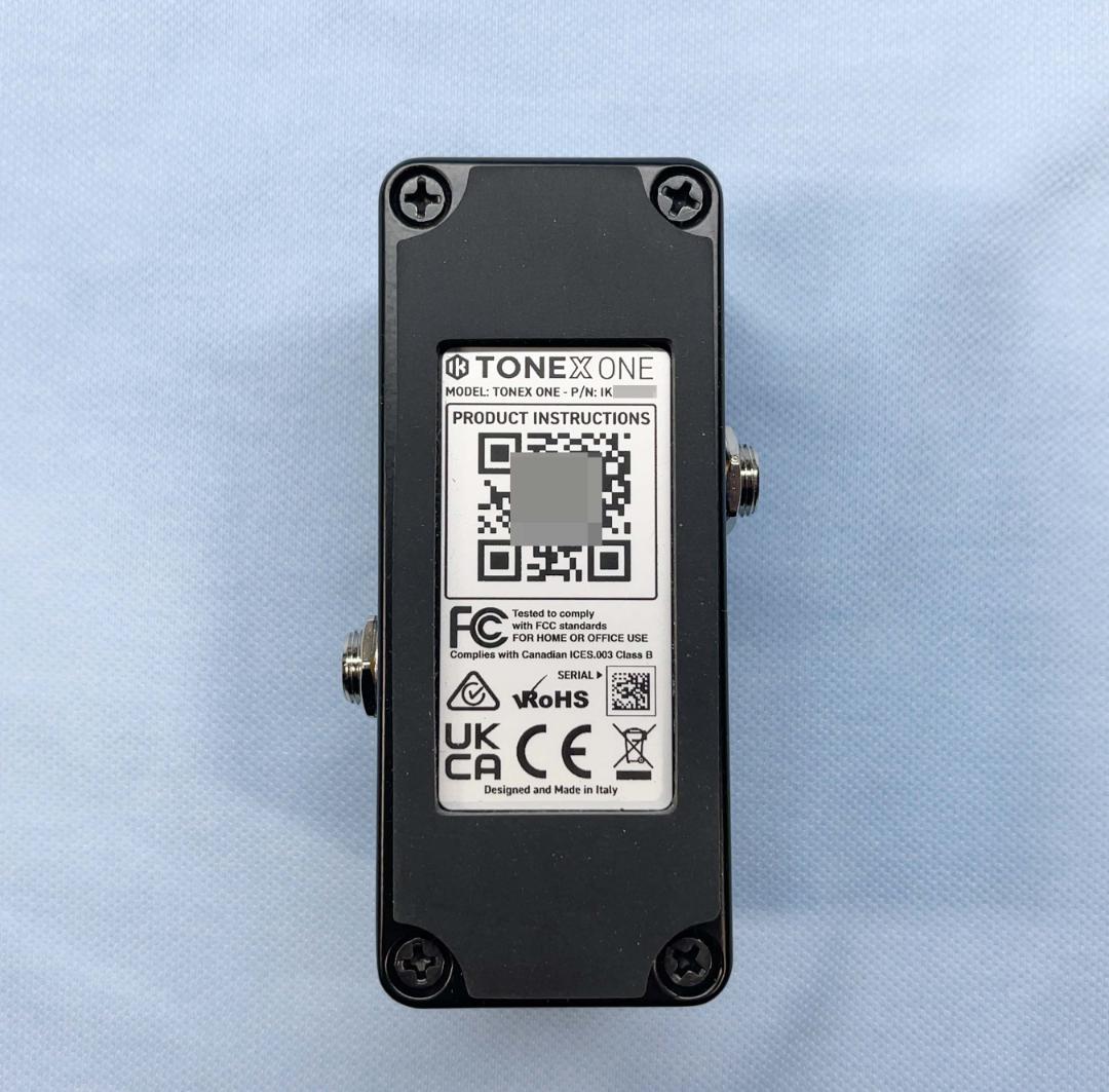 IK MULTIMEDIA TONEX One 中古　登録解除済み