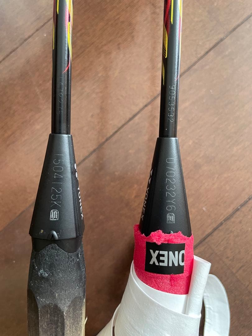 【ジャンク品】廃盤★YONEX ナノフレア800 3UG5 2本セット