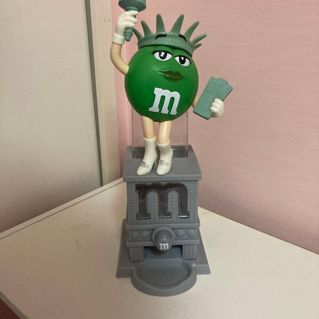 M&M's グリーン 自由の女神 ディスペンサー