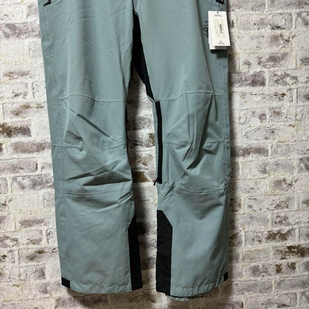 374　【リップカール】メンズ　撥水　ビブパンツ　2.5L　XL　ミネラルブルー