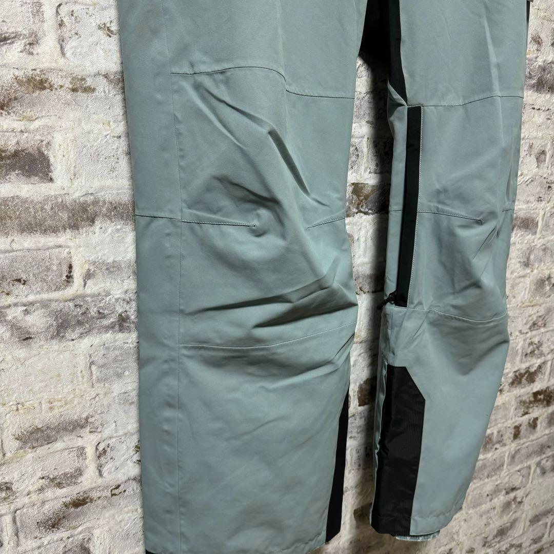 374　【リップカール】メンズ　撥水　ビブパンツ　2.5L　XL　ミネラルブルー