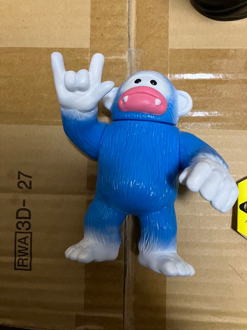 インディーズソフビ スカルトイズ ドックンロール2号 カレーマンHARIKEN