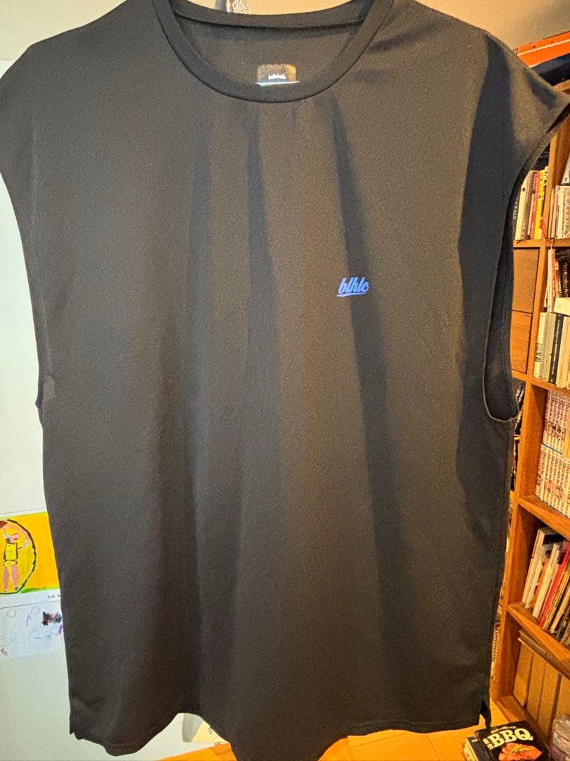 blhlc Back Print No Sleeve Tops XL 売切れ品