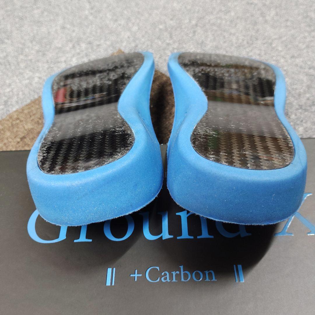 野球　ランニング　マラソン　インソール　靴底　GROUNDX + CARBON