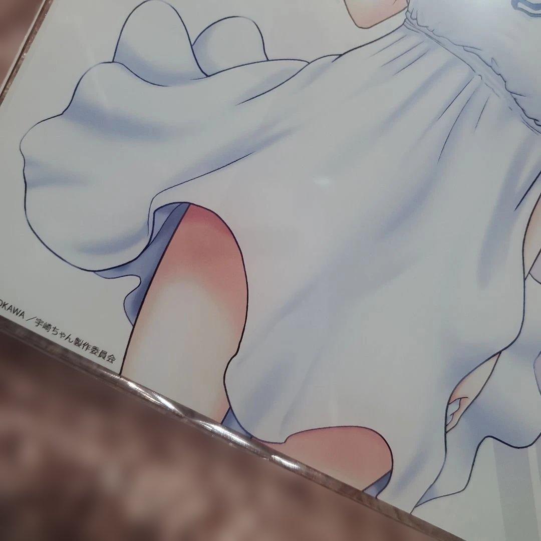 宇崎花3 アクリルパネル スタンドタイプバッチ２つ