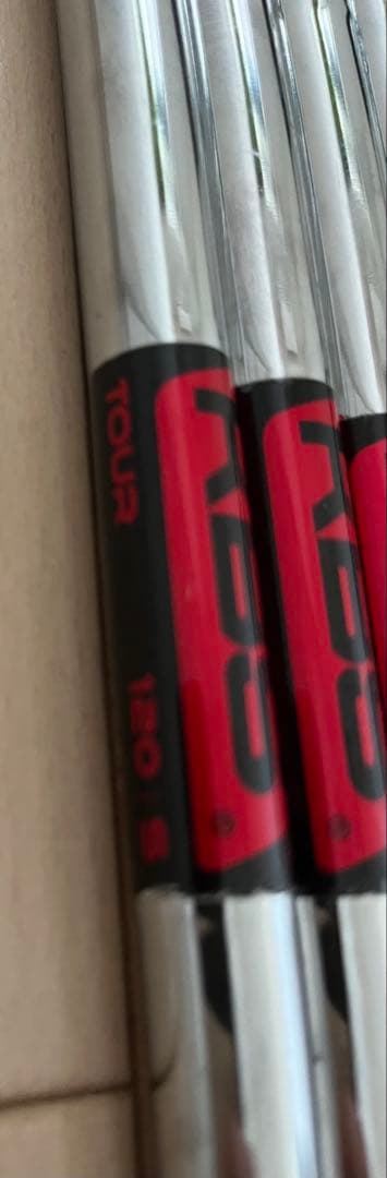 KBS TOUR シャフト 6本セット　KBS TOUR 120 S #5～PW