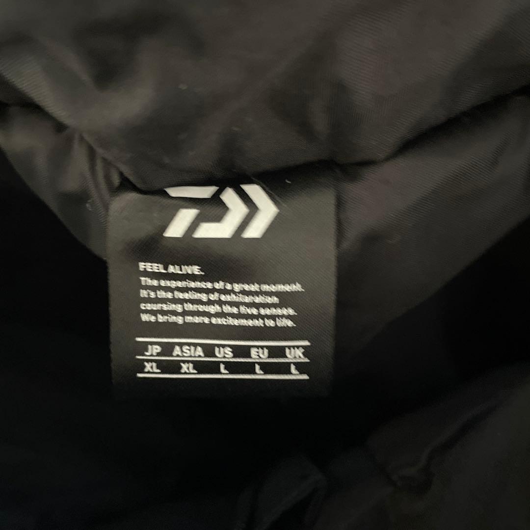 お*ぎ様 Daiwa ブラック オーバーオール XL 水に強いこれからの季節に☺
