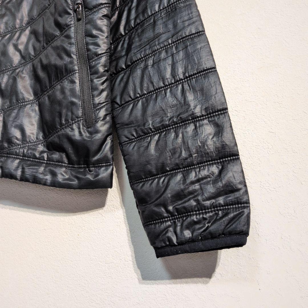 NIKE GOLF　中綿ジャケット　レディース M　黒　軽量　防寒　光沢