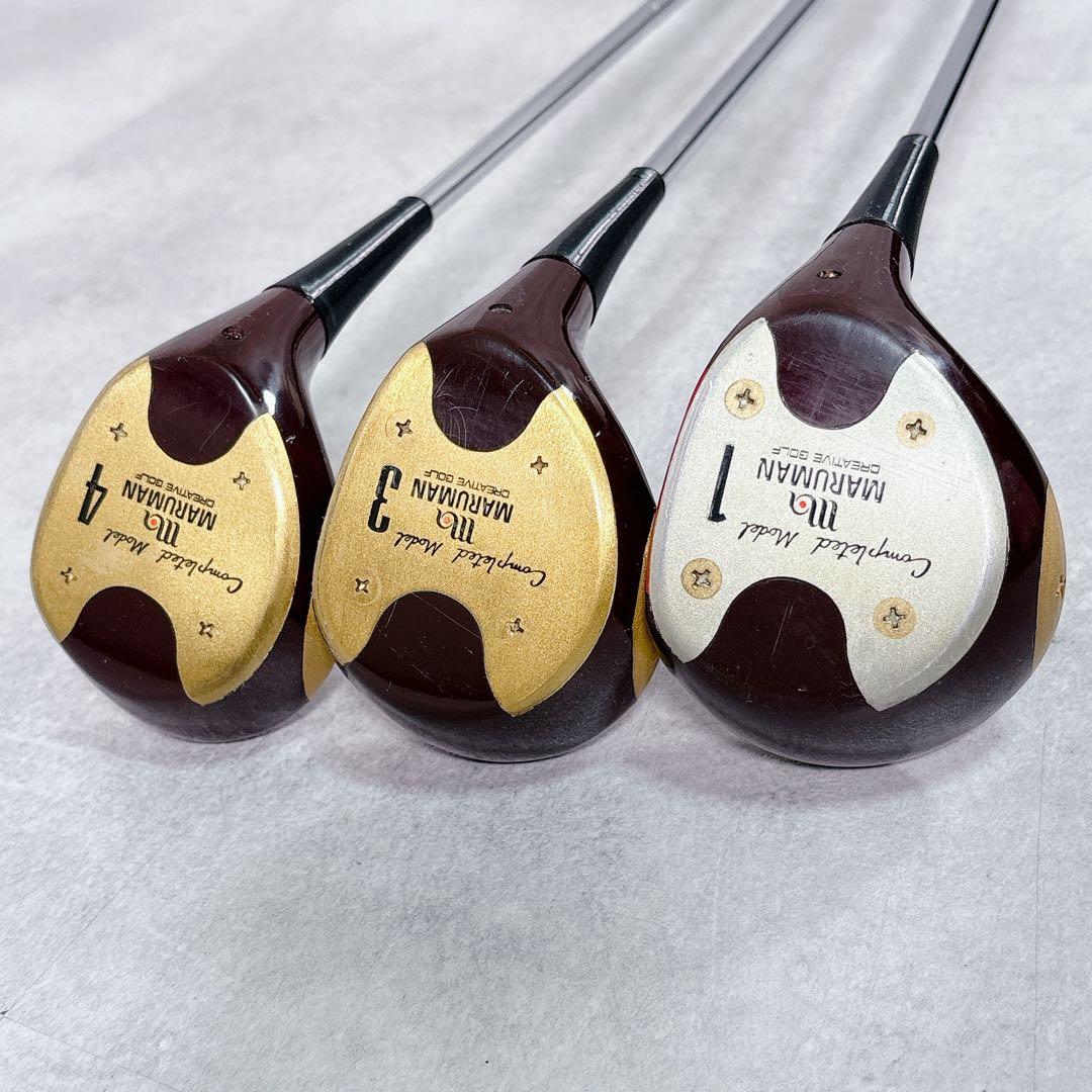 T400 マルマン パーシモン ウッド コンプリートモデル 1・3・4W 3本