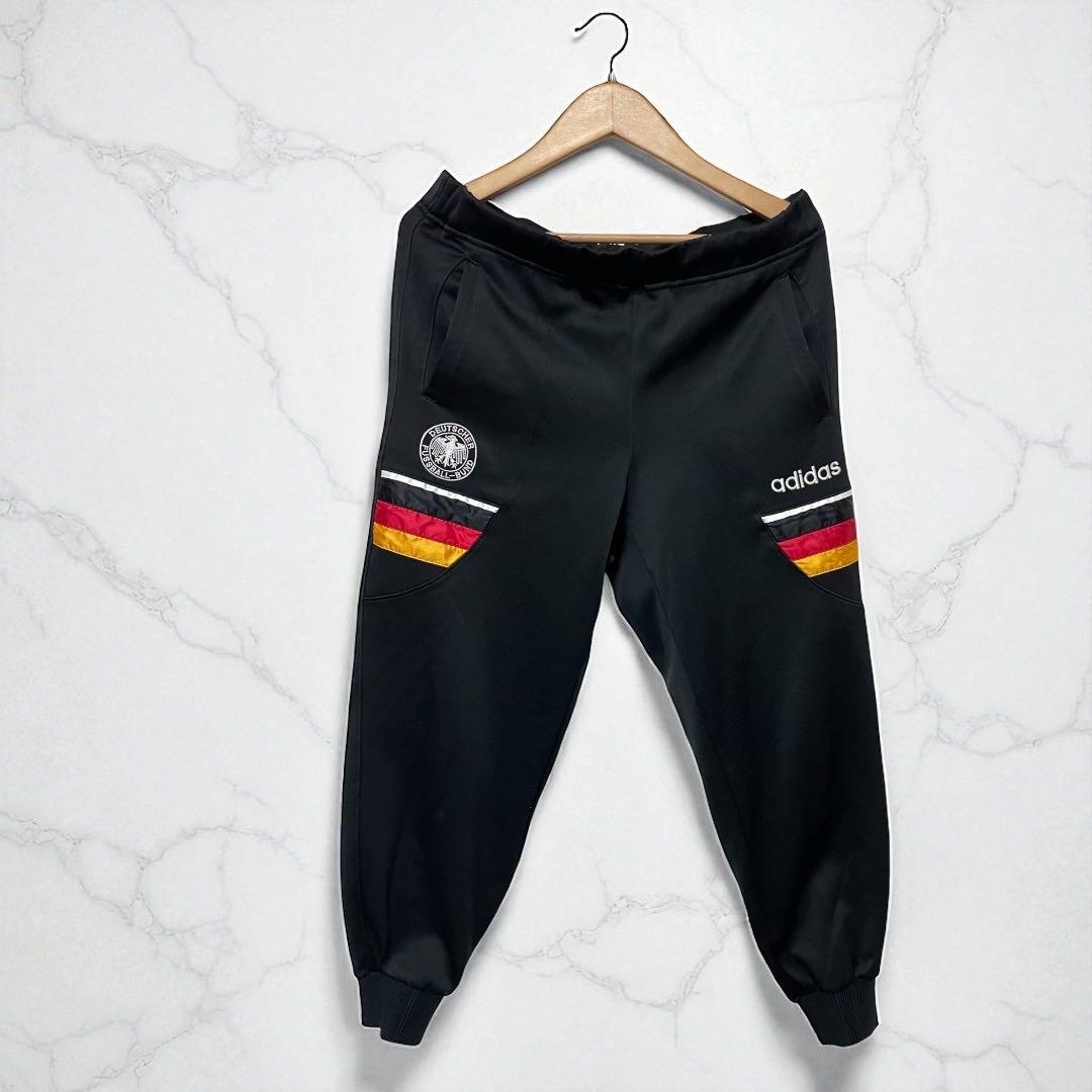 激レア 90s adidasドイツ代表 トラックパンツ L ビンテージ ジャージ