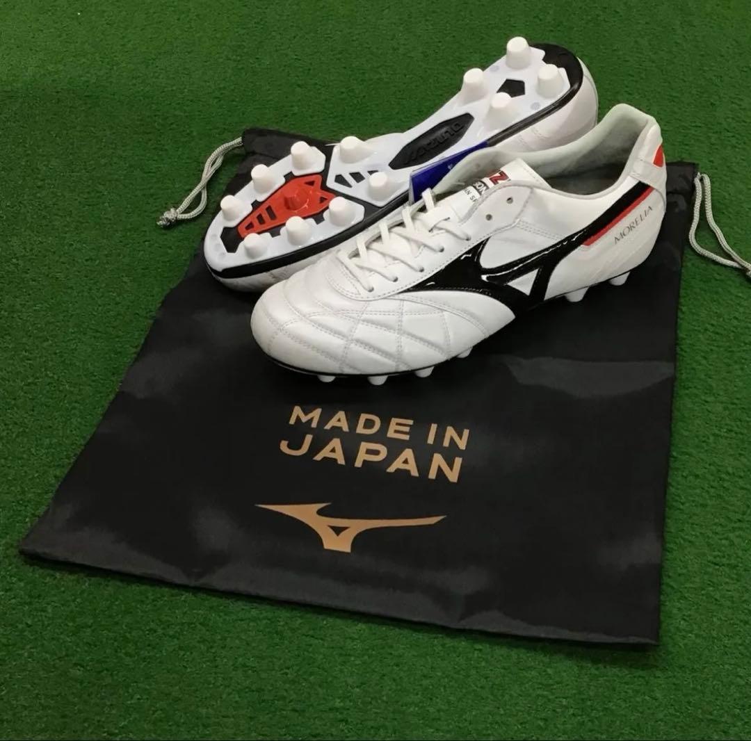 新品未使用 ミズノ モレリア2 ジャパンクロスステッチ　25.5