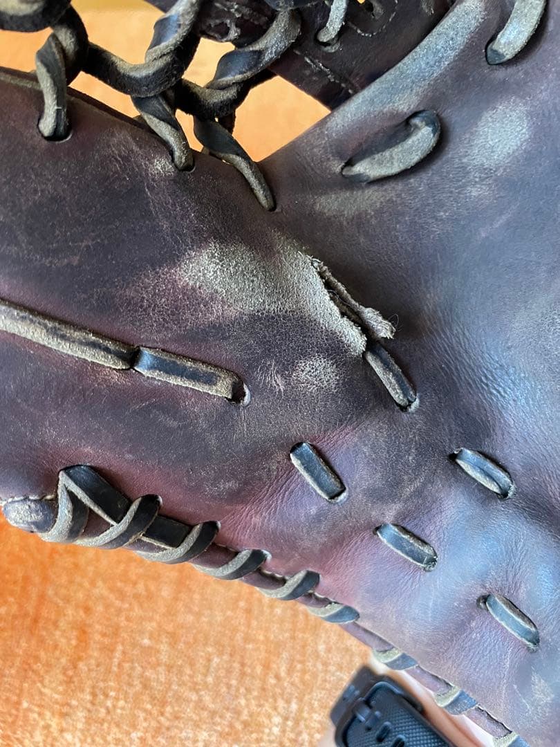 Mizuno Global Elite 硬式グローブ 外野手用　ブラウン　袋付き