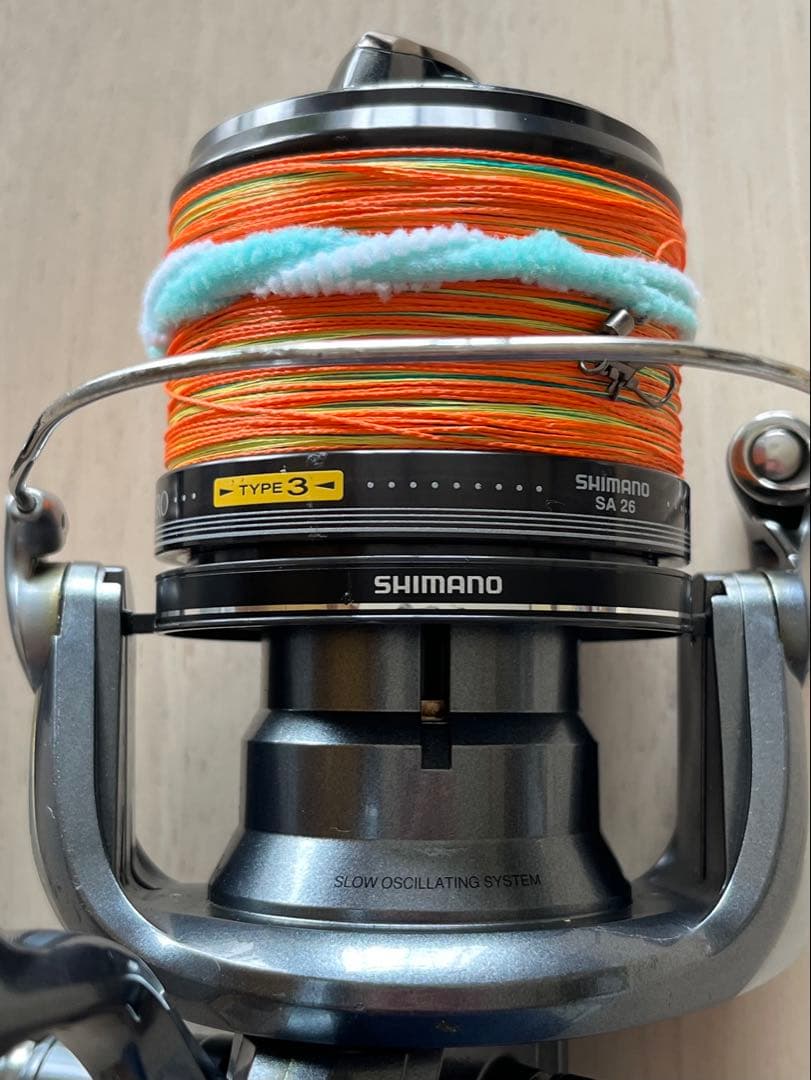 『良品』シマノ パワーエアロ スピンパワー SA26 リール