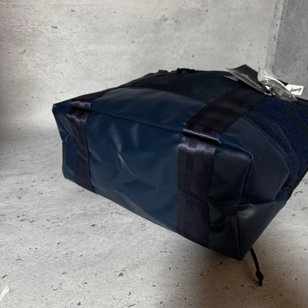未使用 大きい！40L blueeq ブルイク ネイビートートバッグ