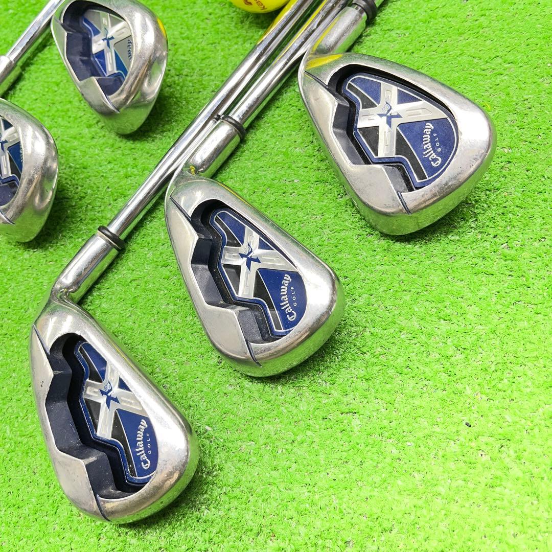 寶TIS-550 Callaway X-18 メンズアイアンセット