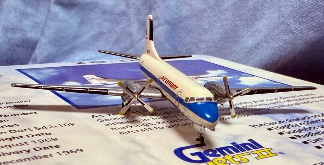 YS-11A ピードモント航空 1/400 日本航空機製造（NAMC）アメリカ