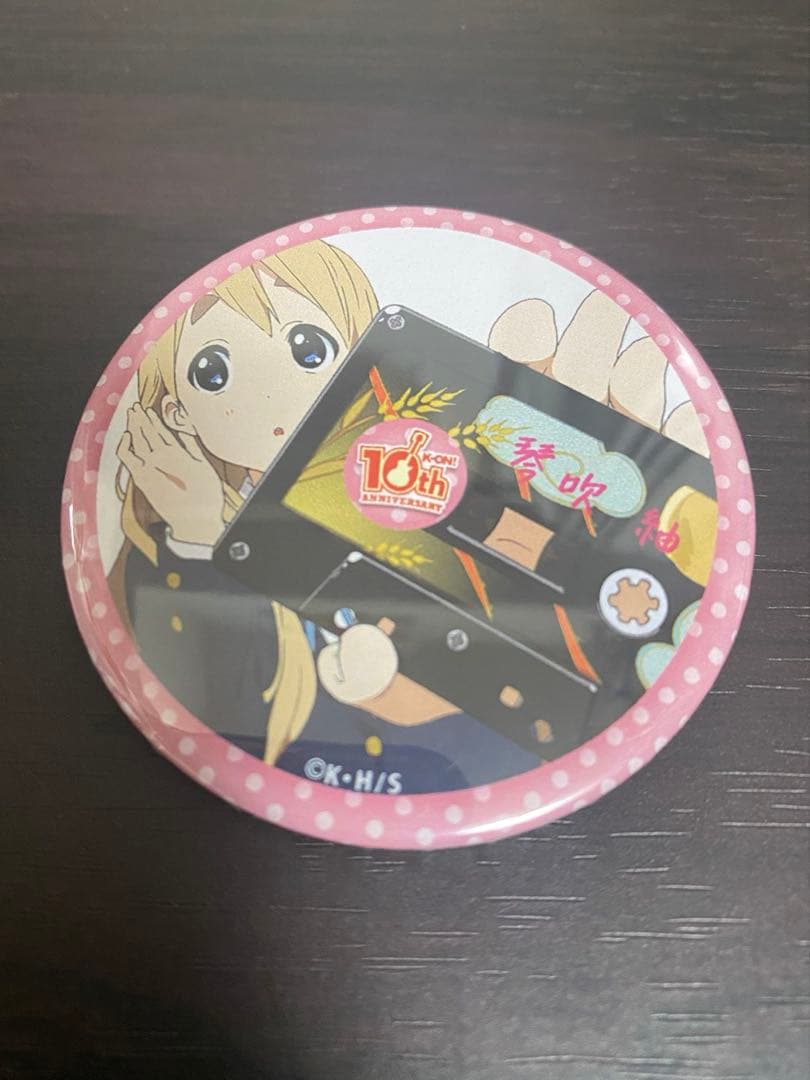 けいおん! 桜高購買部 渋谷マルイ出張所 10周年　缶バッジ　琴吹紬