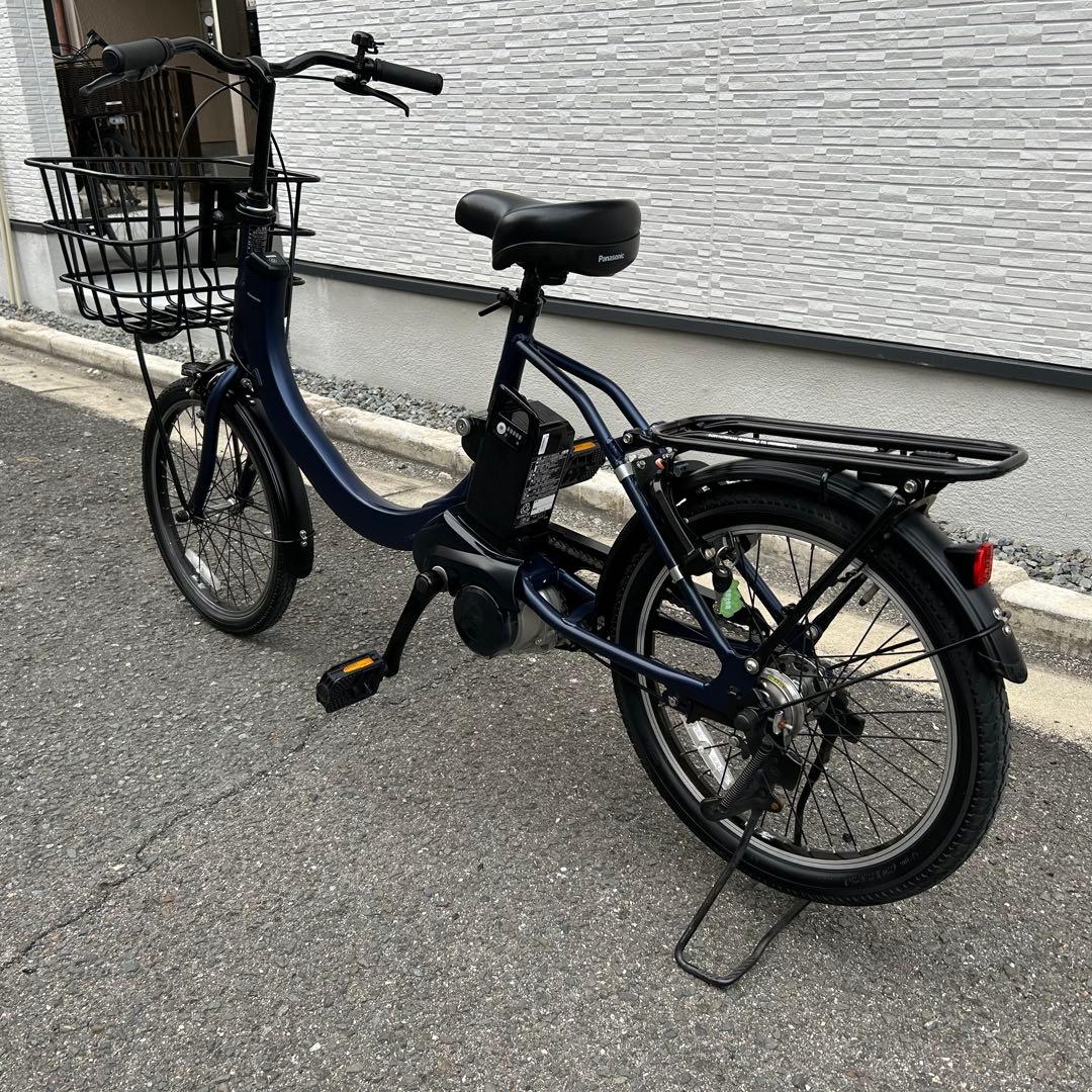 パナソニック 電動アシスト自転車 前カゴ・リヤキャリア付き BE-ELSW013