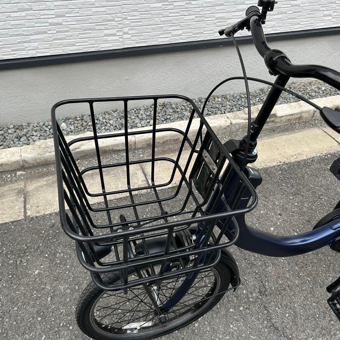 パナソニック 電動アシスト自転車 前カゴ・リヤキャリア付き BE-ELSW013