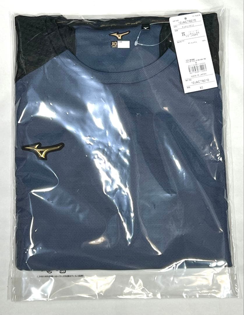 【ミズノプロ】 直営店限定 クーリングTシャツXO インディゴ 12JACT82