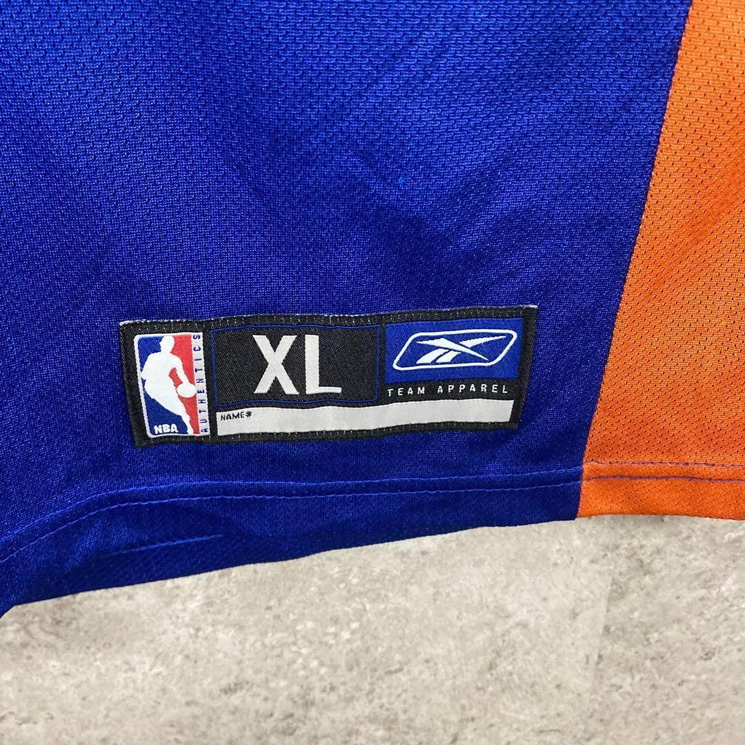 レア《リーボック》NBAニックス両面プリント タンクトップ ユニフォーム/2XL