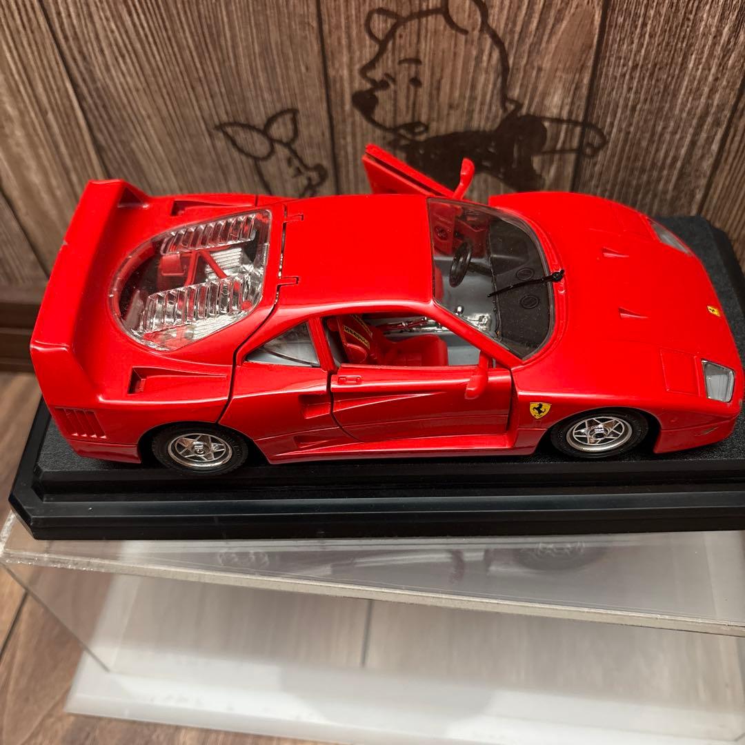 FERRARI F40(1987)フェラーリ　ミニカー ケース付☆美品☆貴重