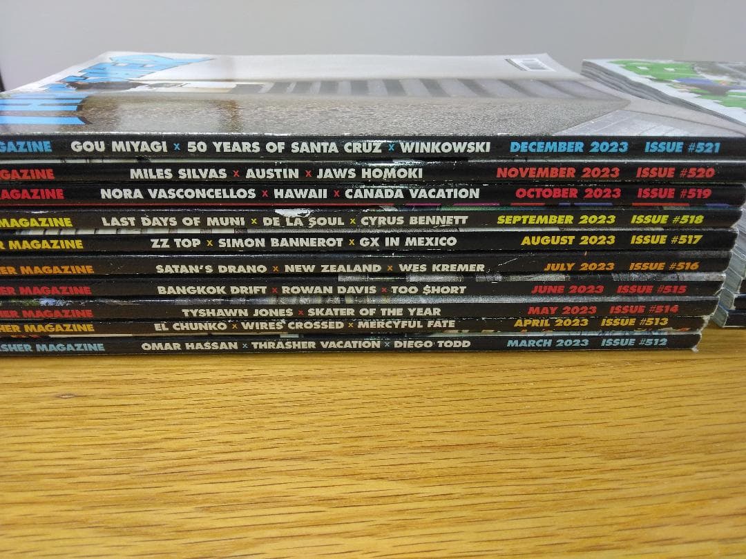 THRASHER Magazine 26冊セット Jamie Foyポスター付き