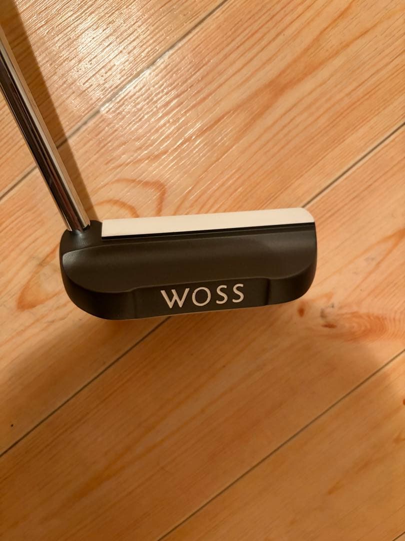 超美品WOSS パター M0-02 ヘッドカバー付き