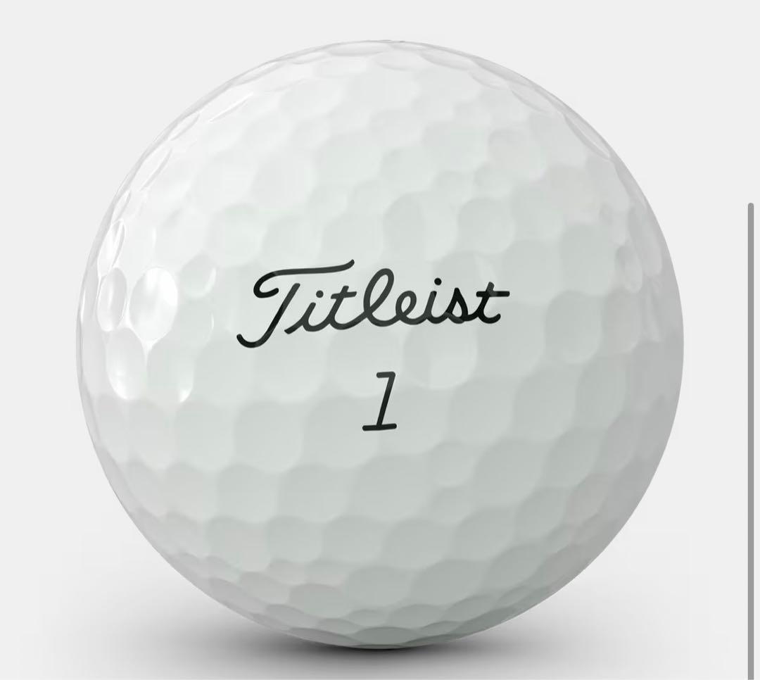 新品2026年NEWタイトリストTourSoftホワイト　2ダース（24球）