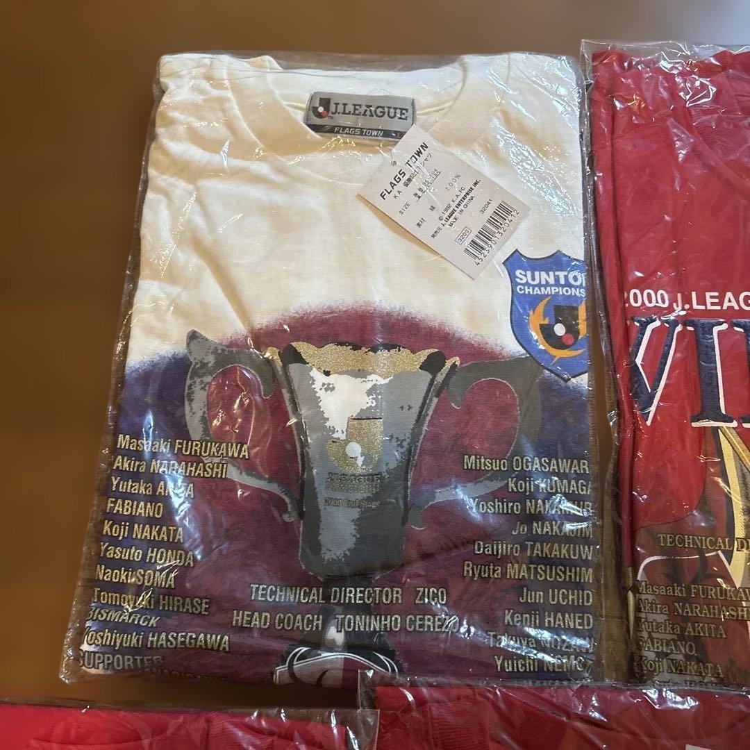 鹿島アントラーズ　2000年2001年2002年　優勝　Tシャツ ユニフォーム